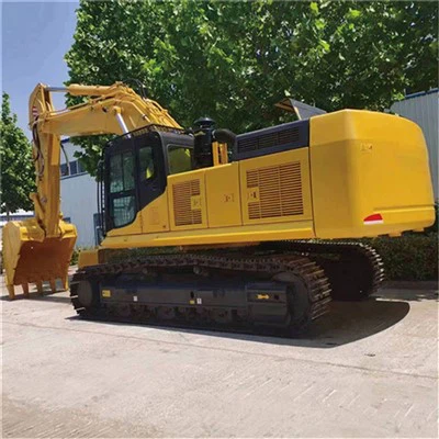 حفارة هيدروليكية مثبتة على الزاحف