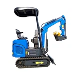 حفارة صغيرة سعة 1 طن بمحرك كوبوتا