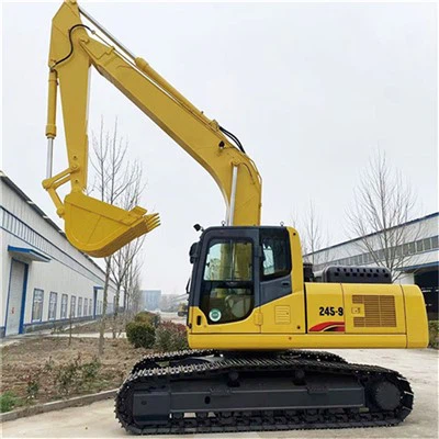 حفارة المسار المطاط